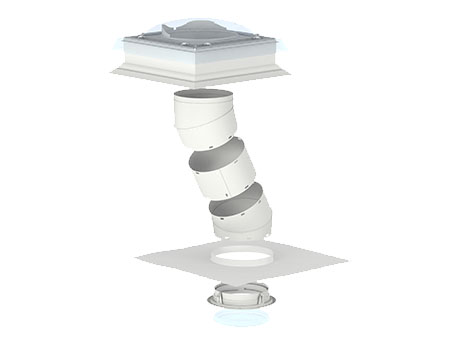 Nesavitljivi tunel za ravni krov